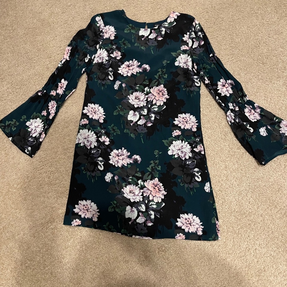 Club Monaco Floral Print Cocktail Dress